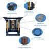 Buy cheap Energy Saving 1 Ton Stainless Steel IGBT Induction Furnace from wholesalers