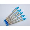 Buy cheap Fashion eco friendly kraft paper ball pen with plastic clip for promotion from wholesalers