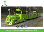 Diesel Power Tourist Trackless Train With 42 Seats , Multi Color Shopping Mall