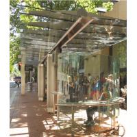 Buy cheap Transparent Toughened Laminated Glass ASMT Standard Light Green product