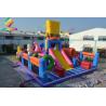 Buy cheap OEM Interesting Amusement Inflatable Play Park / Kids Blow Up Castle from wholesalers