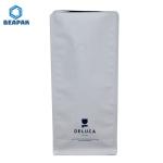 Standing Up Flat Bottom Resealable Printed Coffee Bags