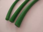 Green PU Round Belt , Fast Joining Flexible 85A Urethane Drive Belts 30m / Roll