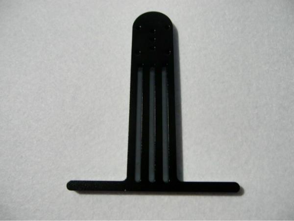 Black Anodized CNC Aluminum Parts OEM&ODM Support Screws / Stampings / Die