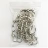 Buy cheap Stainless Steel Shower Curtain Rings For Bathroom Double Glide from wholesalers