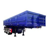 Buy cheap Tri Axle 34 Ton Side Tippers Semi Trailer Heavy Duty And I Beam Designed product