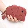 Buy cheap FIRST LAYER COWHIDE WOMEN'S COIN PURSE NEW ELEPHANT CREATIVE TASSEL ZIPPER BAG LEATHER KEY BAG COIN BAG from wholesalers
