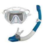 High Quality Adult Snorkel Diving Scuba Set With Anti-Fog Coated Glass Purge
