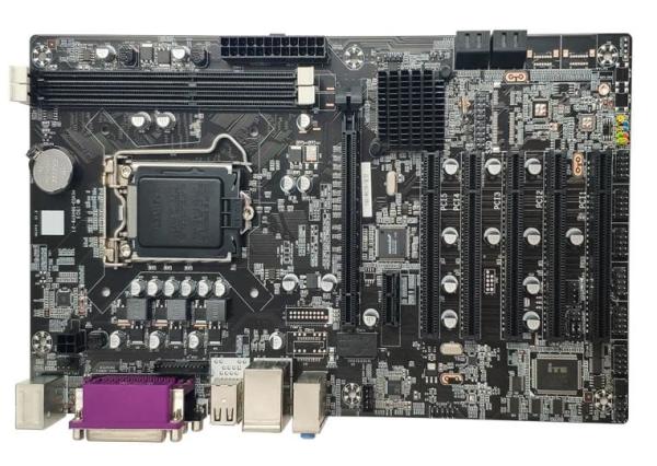 Buy cheap PCH H61 Chip Industrial ATX Motherboard 2 LAN 6 COM VGA HDMI ATX-H61AH268 from wholesalers
