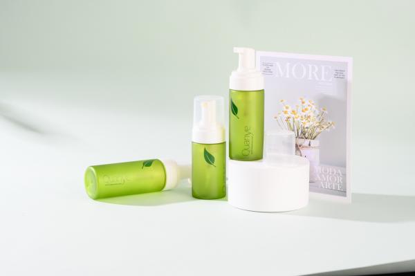 Buy cheap 100ml 120ml PET Plastic Bottle For Cleansing Foam Matted Printing from wholesalers