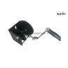 Buy cheap 2500lbs / 1100kg Worm Gear Drum Hand Winch , Cable Strap Winch Worm Gear For Handling from wholesalers