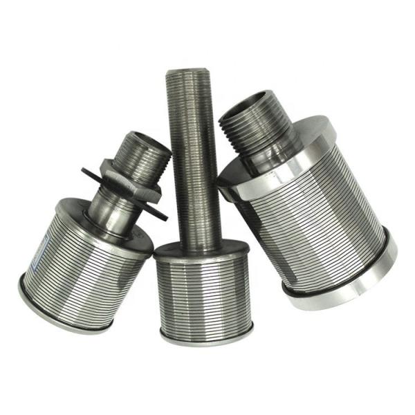 Buy cheap Nozzle Stainless Steel Wedge Wire Filter Screen Cylinder Water Filter Cap from wholesalers