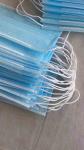 Skin Friendly 3 Ply Disposable Face Mask , Triple Layer Surgical Mask Breathable