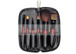 Natural Goat Pony Hair Makeup Brushes Set With Zipper Case , Eyeshadow Brush Set
