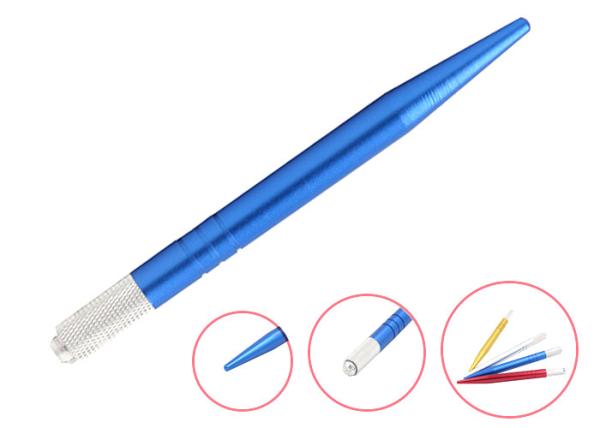Buy cheap 3D Embroidery Eyebrow Manual Tattoo Pen Permanent Makeup Light Blue Stainless Steel from wholesalers