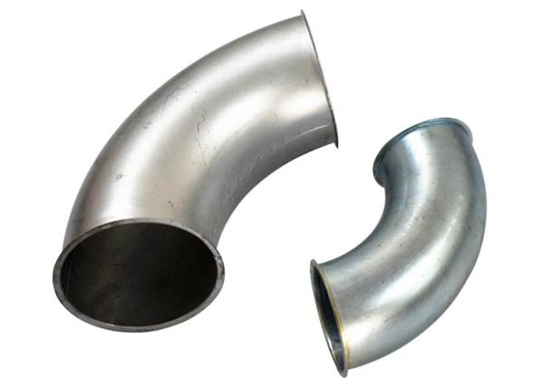 Buy cheap Custom Metal Dust Collection Pipe Multi Degree Elbow Dust Collection Fittings from wholesalers