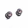 Buy cheap Europe men round cool stud earrings stainless steel stud earrings for sale from wholesalers
