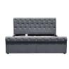 Buy cheap Optional Color Real Leather Gas Lift Storage Full size Bed comfortable for sleep CE from wholesalers
