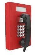 Buy cheap Grey Or Red Rugged Voip Phone Wall Mounting For Hospital / Bank Service from wholesalers