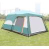 Buy cheap 8 to 12 person Tent Triple Camping Tent Three Rooms Family Camping Tents Well-ventilated Waterproof (HT6100) from wholesalers