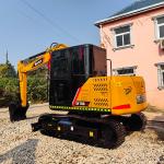 7.5 Ton Second Hand Mini Excavator Sany SY75 Earth Moving Digger