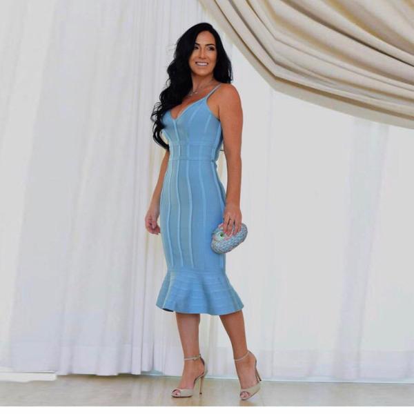 Buy cheap Autumn Cotton Evening Dress with USB Connectors from wholesalers