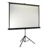Buy cheap Matte White Tripod Projection Screen Stand / Floor Pull Up Movie Theater Screen from wholesalers