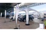 Customized Outdoor Event Tent , Heat Sealed Pvc Inflatable Booth