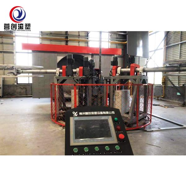 Buy cheap Rotational Molding PE Plastic Rotary Moulding Machine 400V for producing furniture products from wholesalers