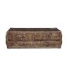 Buy cheap Top Genuine Leahter Side Coffee Table 1.35M Length 6 Drawers For Office from wholesalers
