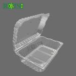 Customizable Disposable Fruit Plastic Container Transparent With Vented Lid