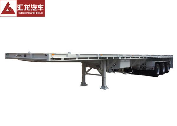 Extendable Heavy Duty Trailer Automatic Steering Good Trafficability Pneumatic