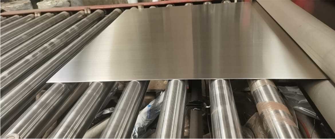 Buy discount brushed stainless steel plate china factory