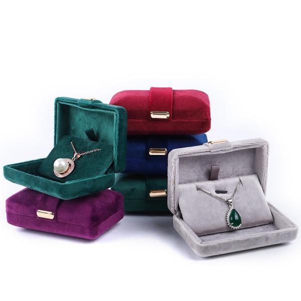 Buy cheap Custom Logo Hanhong Metal Jewelry Packaging Box for Earrings Bracelet Necklace Ring from wholesalers