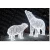 Buy cheap Christmas lighted polar bear from wholesalers