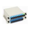 Buy cheap SC APC Plc Fiber Optic Splitter 1X16 Cassette Single Mode from wholesalers