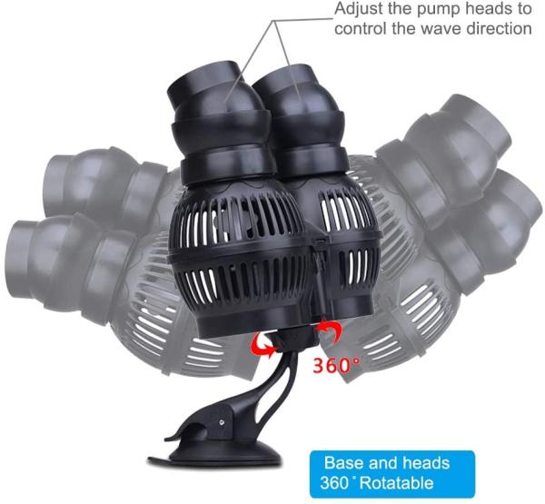 Buy cheap Rotatable Double Head Hygger 24W Aquarium Wave Maker from wholesalers