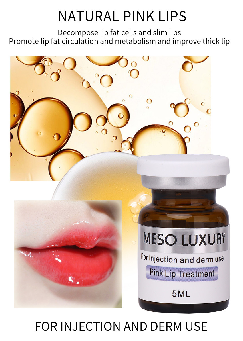 Moisturizing Meso Hyaluronic Acid Serum Lip Injections Serum Soft Feeling
