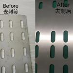 630mm Stainless Steel Sheet Metal Edge Rounding Grinding Deburring Machine