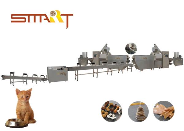 Buy cheap Semi Moist Pet Food Processing Machinery , Stainless Steel Dog Treat Machine from wholesalers