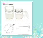 high quality 30g vacuum bottle for clear glass cosmetics jar