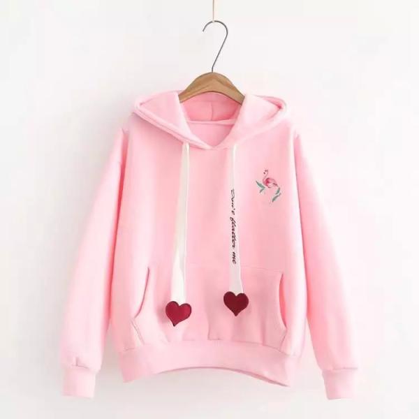 Buy cheap Knitted Fabric Women'S Oversized Pullover Hoodies Embroidered Custom from wholesalers