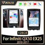 Viknav Car Radio For Infiniti QX50 EX25 (2010-2017) multimedia player Touch