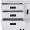 Buy cheap KD Office Three Drawer Metal File Cabinet With Safe Box from wholesalers
