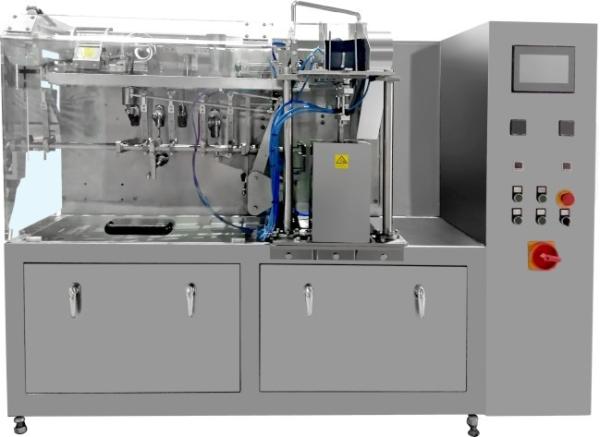 Buy cheap Rotary High Speed Pouch Packing Machine , Preformed Vacuum Zipper Pouch Packing Machine from wholesalers