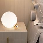 Flos Copycat Table lamp Postmodern glass ball table lamp creative up moon light