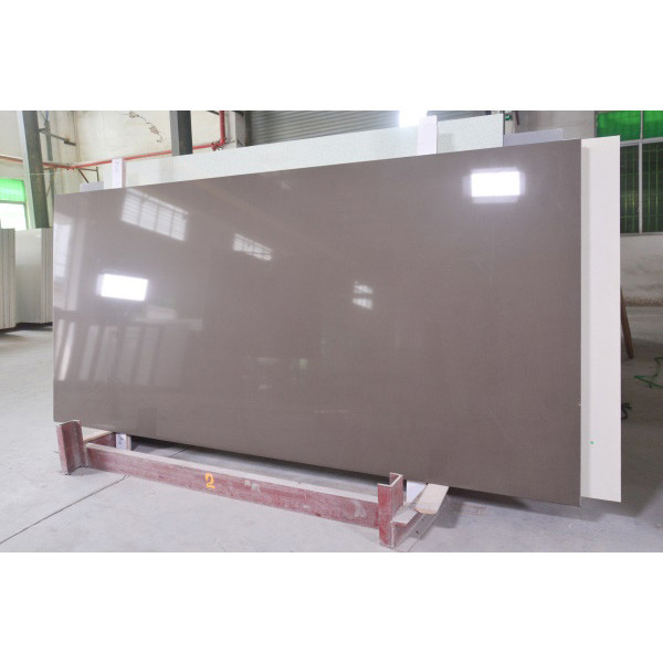 Hard Wearing 15MM Colored Artificial Quartz Stone With Floor Tiles