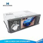 1GB 1 Din Touch Screen Car Stereo With Car FM USB SD BT RDS Radio