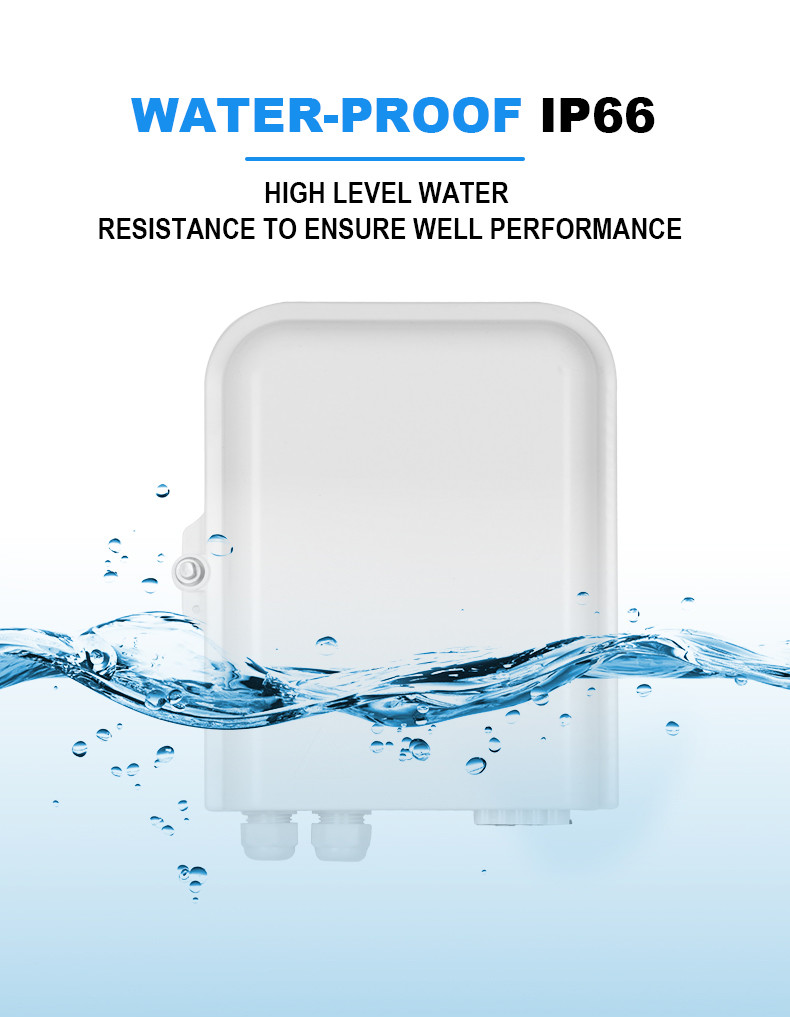 IP66 Waterproof 8 SC 1*8 Splitter FTTH Terminal Box