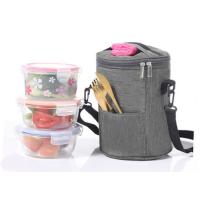 Buy cheap Round Insulated reusable custom cooler bag aluminium foil lunch bags product